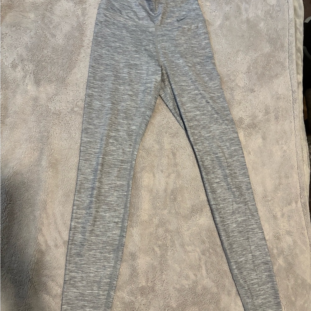 Nike Gray Leggings Soft Stretch Activewear